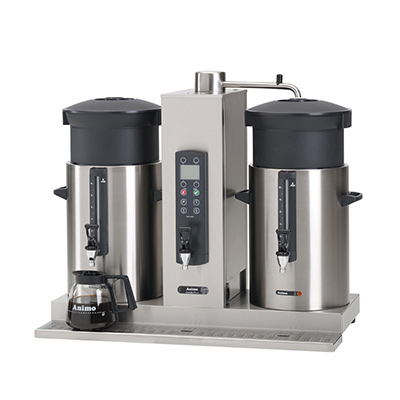 荷蘭Animo CB 2x5W雙桶臺上型咖啡機(兩側帶桶)10升/帶開水機功能