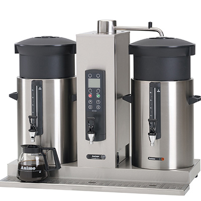 荷蘭Animo CB 2x10W雙桶臺上型咖啡機(兩側帶桶)20升/帶開水機功能
