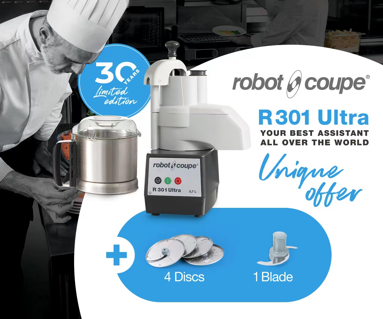 法國robot coupe R301Ultra蔬果處理機